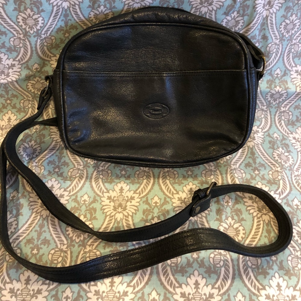 Fossil Black Leather Handbag